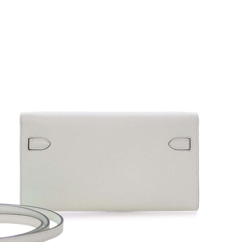 Hermès Epsom Kelly To Go Wallet Green Leather Good condition - Box View