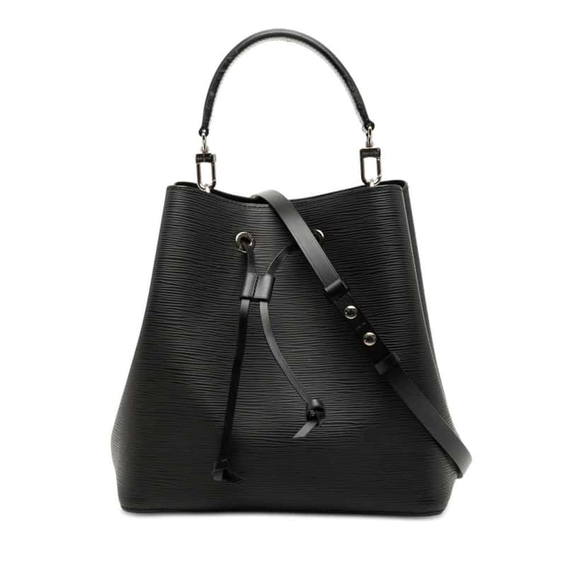 Louis Vuitton Epi NeoNoe MM Black Leather Good condition - Front View