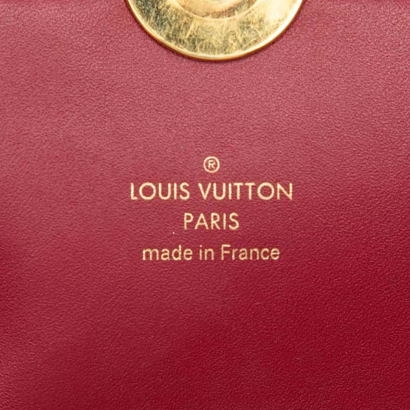 Louis Vuitton Monogram Flore Wallet On Chain Brown Very good condition - Box View