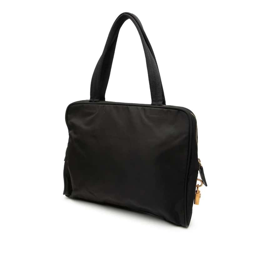Prada Tessuto Tote Black Good condition - Back View
