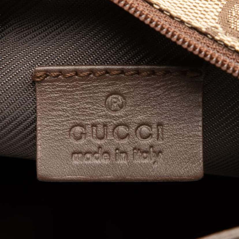 Gucci GG Canvas Handbag Brown Canvas Good condition - Box View