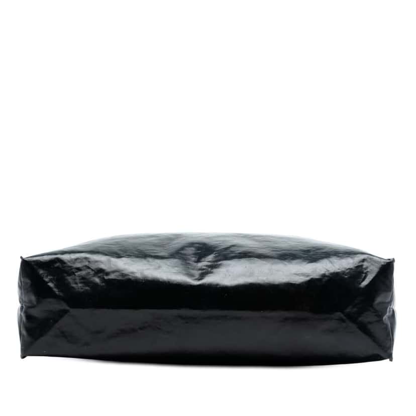 Gucci PVC Coated Canvas Logo Montecarlo Tote Black Very good condition - Inside View