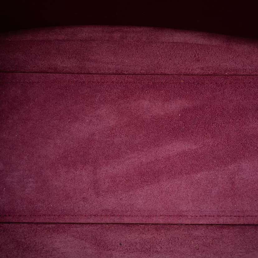 Celine Micro Grained Calfskin Belt Bag Red Leather Very good condition - Model View