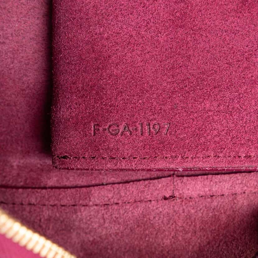 Celine Micro Grained Calfskin Belt Bag Red Leather Very good condition - Box View