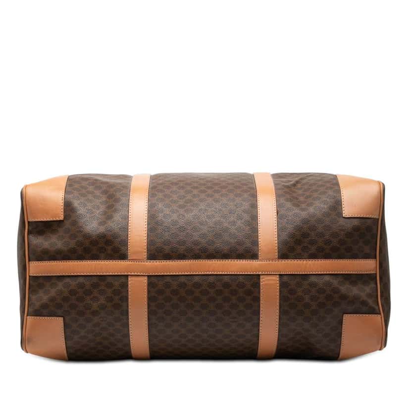 Celine Macadam Coated Canvas Travel Bag Brown Canvas Good condition - Inside View