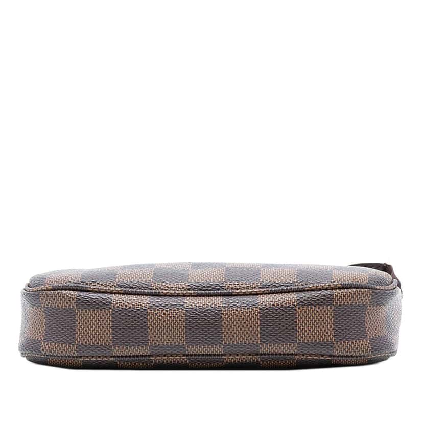 Louis Vuitton Damier Ebene Mini Pochette Accessoires Brown Very good condition - Inside View