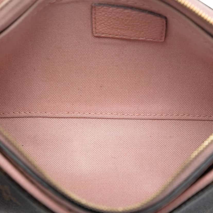 Louis Vuitton Monogram Pallas Clutch Brown Very good condition - Model View