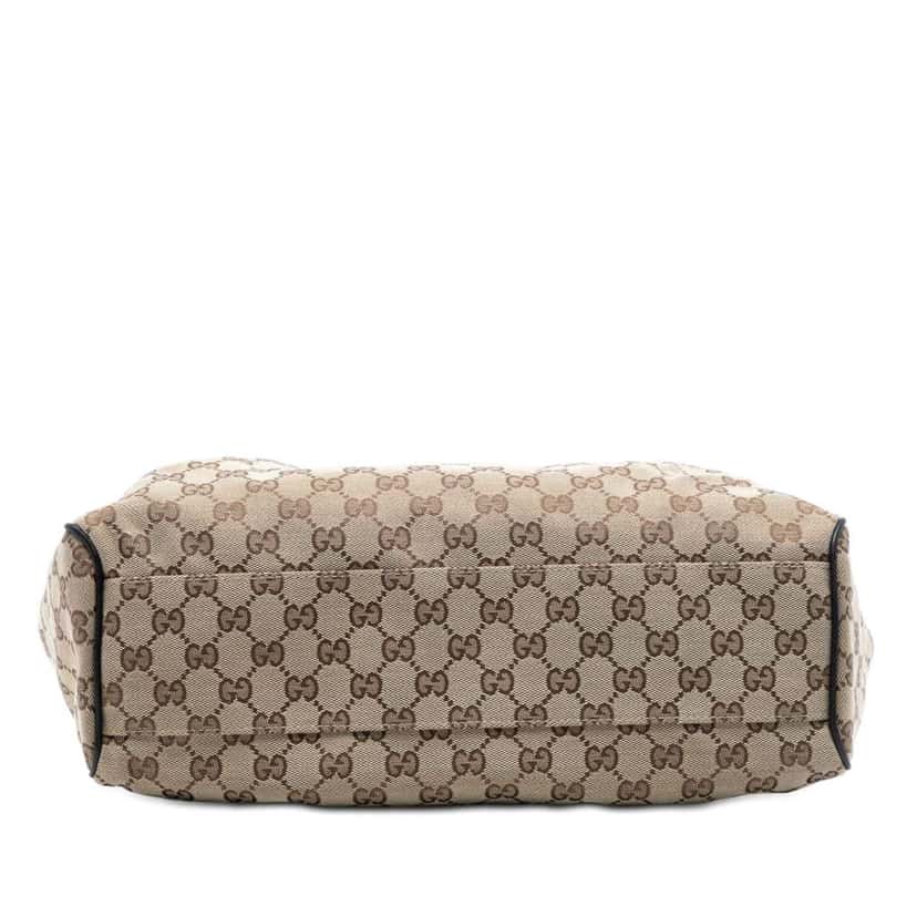 Gucci Medium GG Canvas Sukey Tote Brown Canvas Good condition - Inside View