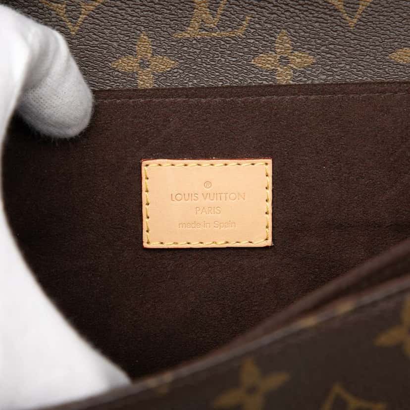 Louis Vuitton Monogram Pochette Metis Brown Very good condition - Box View