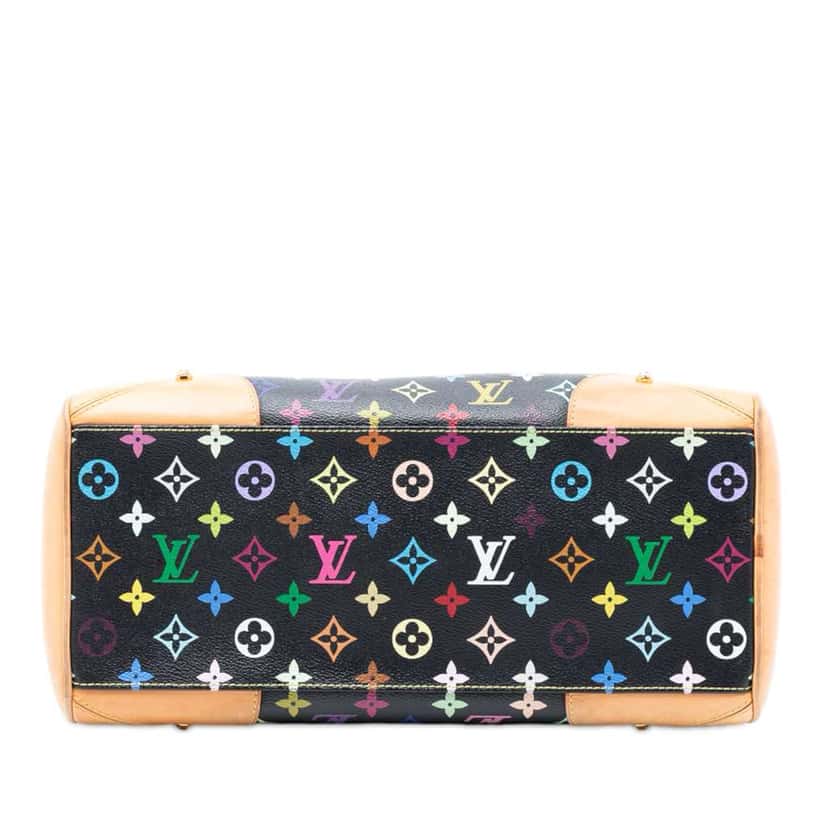 Louis Vuitton Monogram Multicolore Claudia Black Very good condition - Inside View