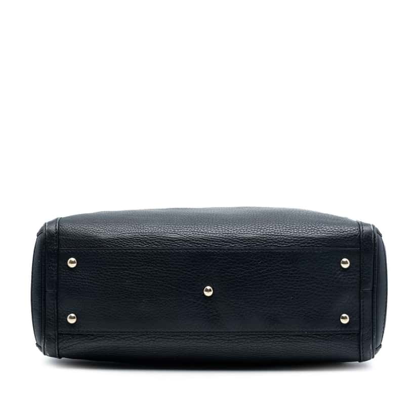 Gucci Medium Leather Bella Tote Blue Leather Very good condition - Inside View