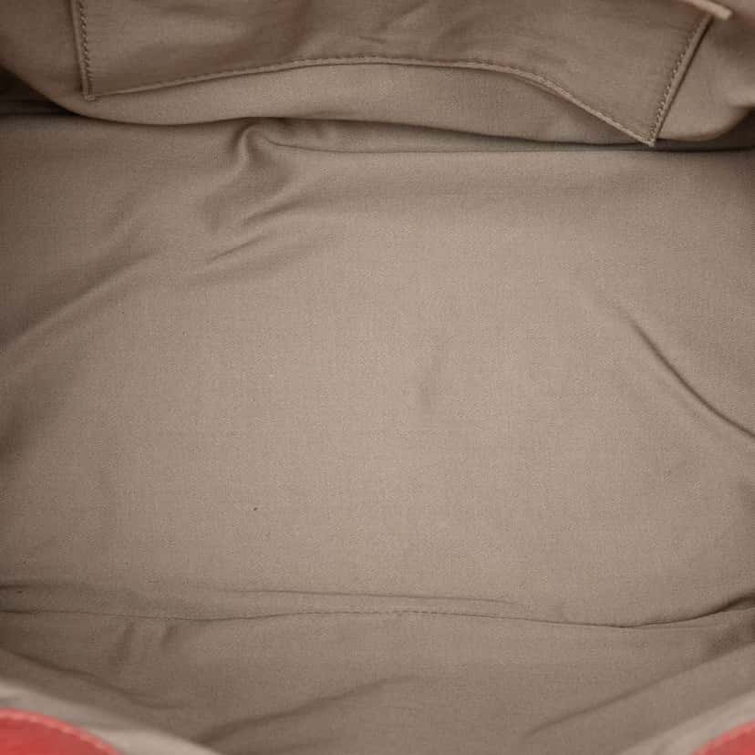 Miu Miu Vitello Lux Satchel Pink Leather Good condition - Model View