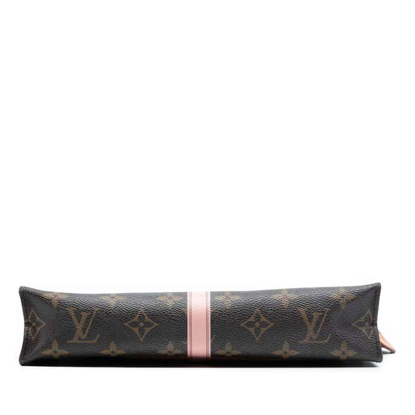 Louis Vuitton Monogram Summer Trunks Toiletry Pouch 26 Brown Very good condition - Inside View