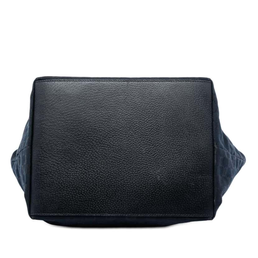 Gucci GG Canvas Web Tote Black Canvas Very good condition - Inside View