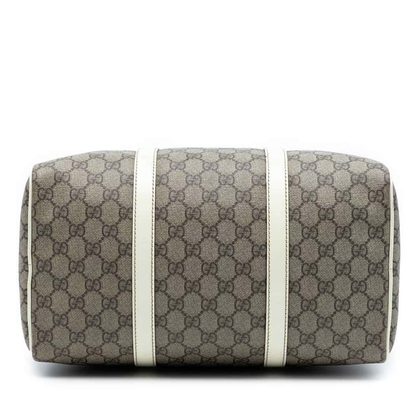 Gucci Medium GG Supreme Joy Boston Bag Brown Canvas Very good condition - Inside View