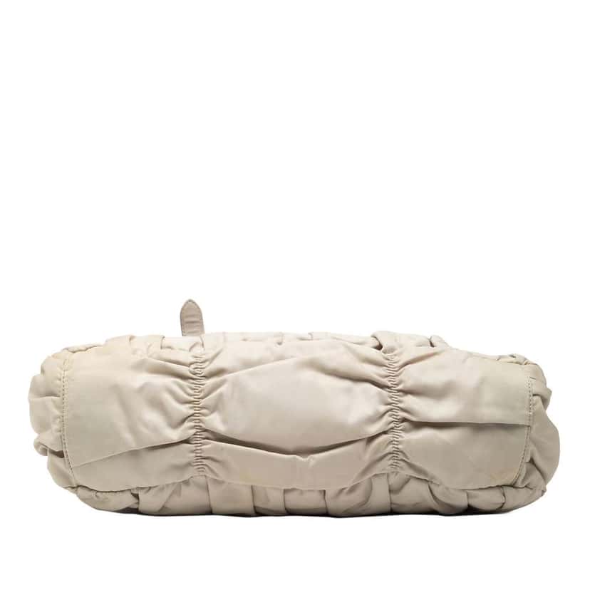 Prada Tessuto Gaufre Satchel Grey Good condition - Inside View