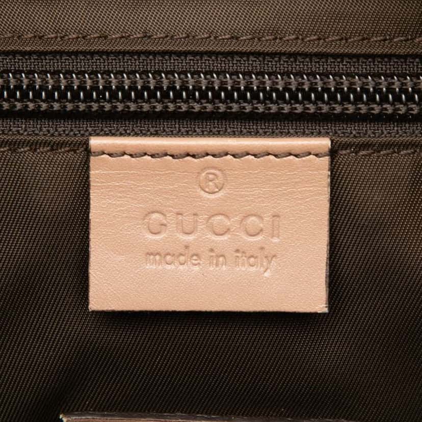 Gucci Large GG Imprime Joy Tote Brown Canvas Very good condition - Box View