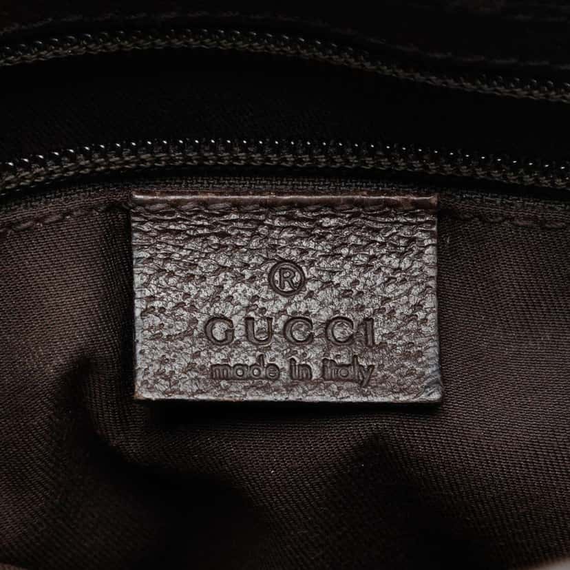 Gucci GG Canvas Web Crossbody Brown Canvas Very good condition - Box View