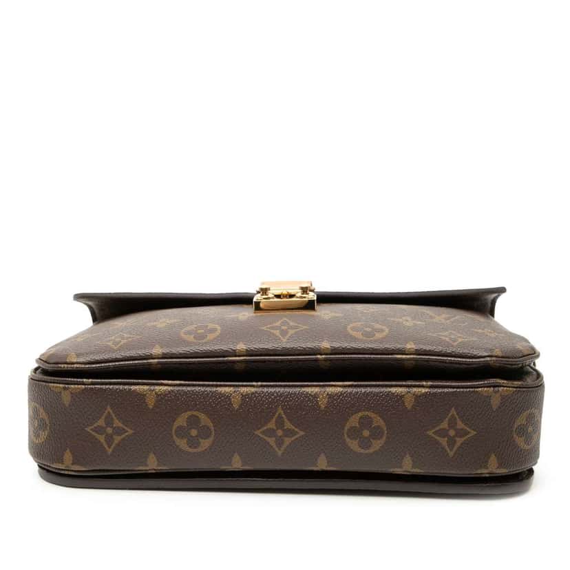 Louis Vuitton Monogram Pochette Metis Brown Good condition - Inside View