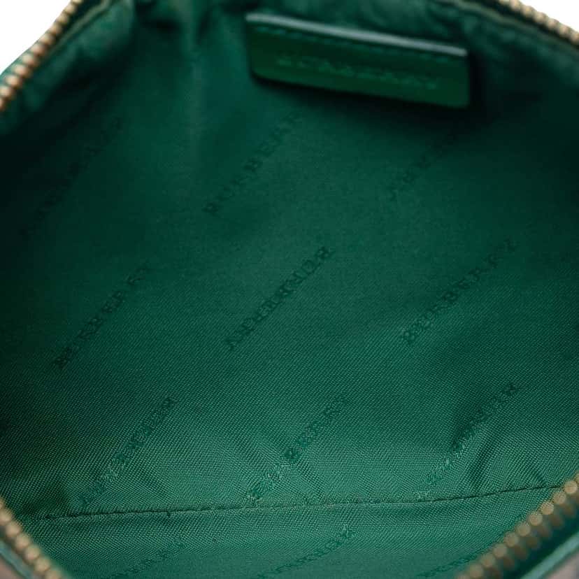 Burberry Haymarket Check Coated Canvas Peyton Crossbody Brown Canvas Very good condition - Model View