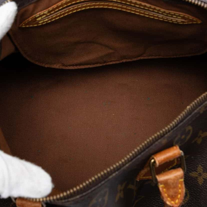 Louis Vuitton Monogram Speedy 30 Brown Good condition - Model View