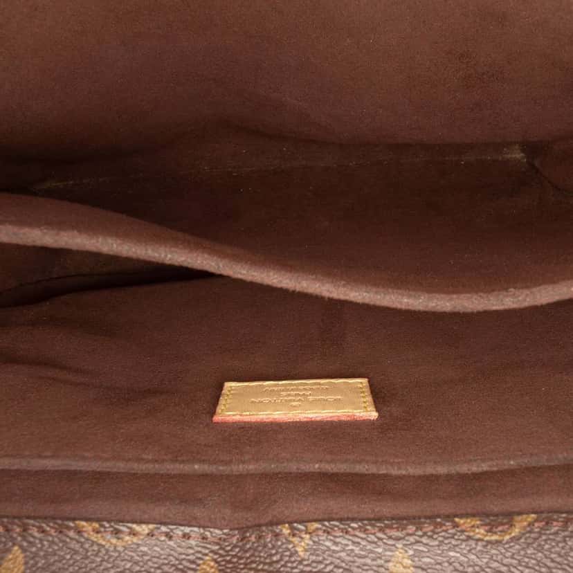 Louis Vuitton Monogram Pochette Metis Brown Very good condition - Model View