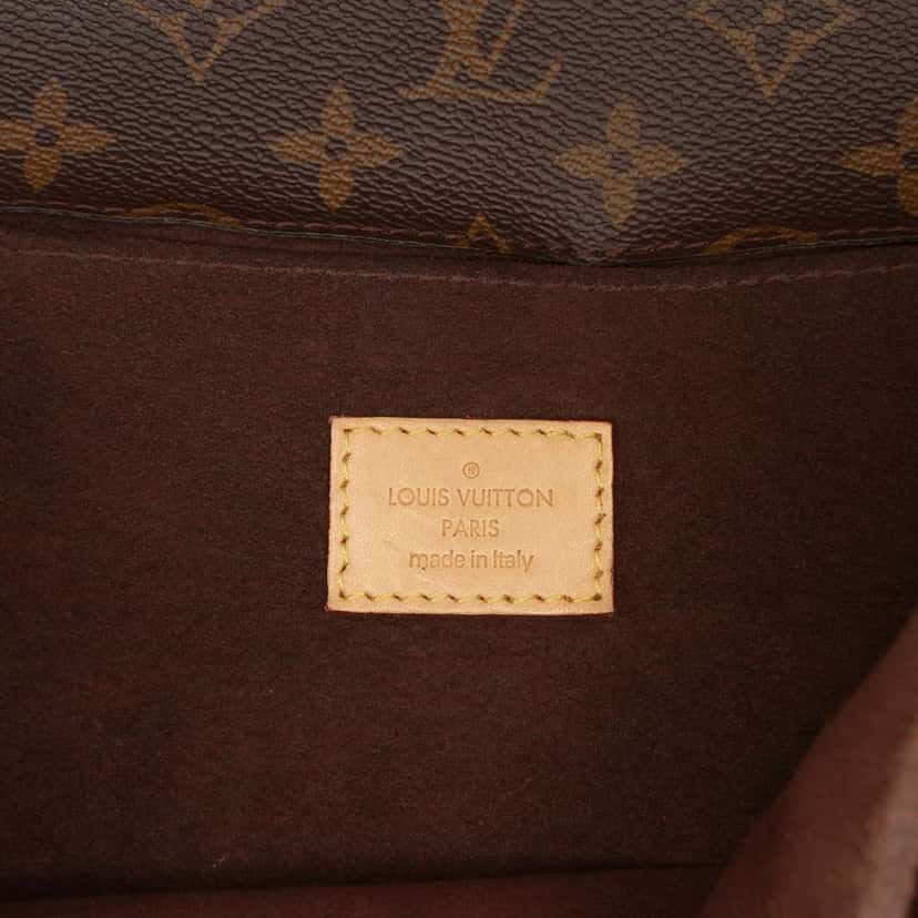 Louis Vuitton Monogram Pochette Metis Brown Very good condition - Box View