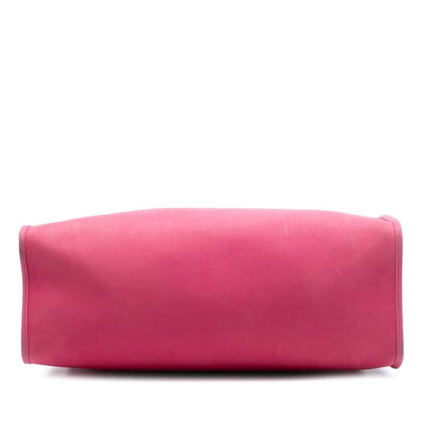 Hermès Toile Herbag Zip 39 Pink Canvas Very good condition - Inside View