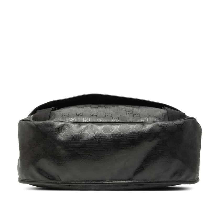 Gucci GG Imprime Messenger Bag Black Canvas Very good condition - Inside View