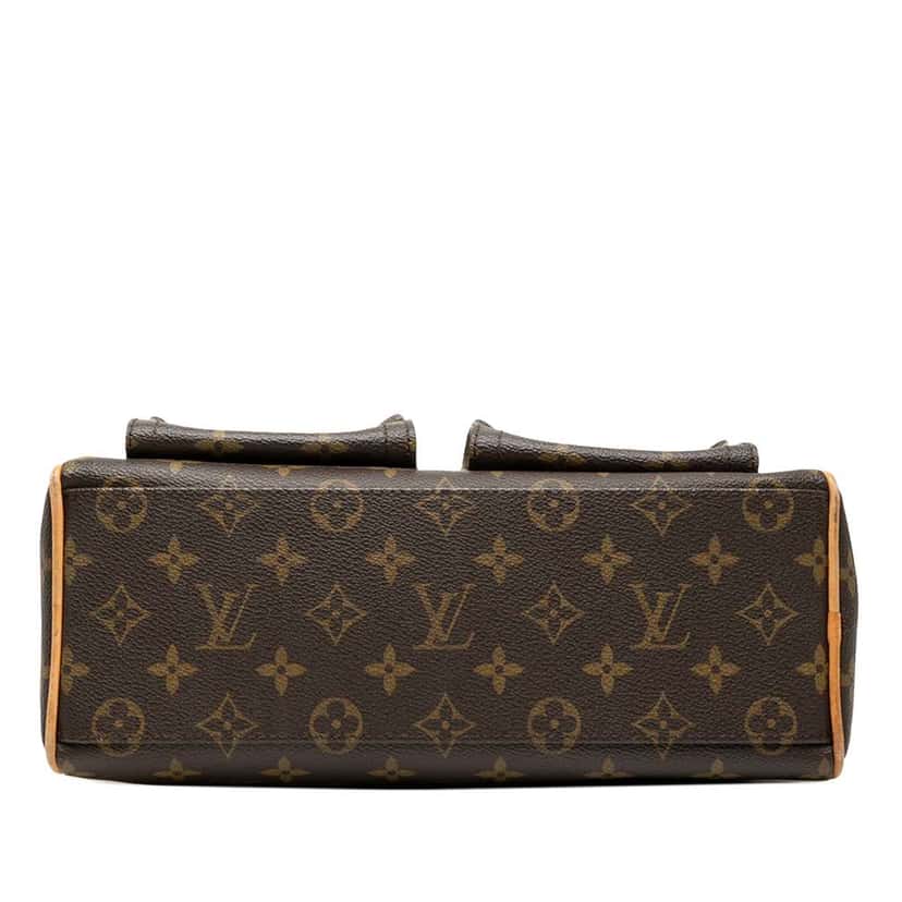 Louis Vuitton Monogram Manhattan PM Brown Very good condition - Inside View