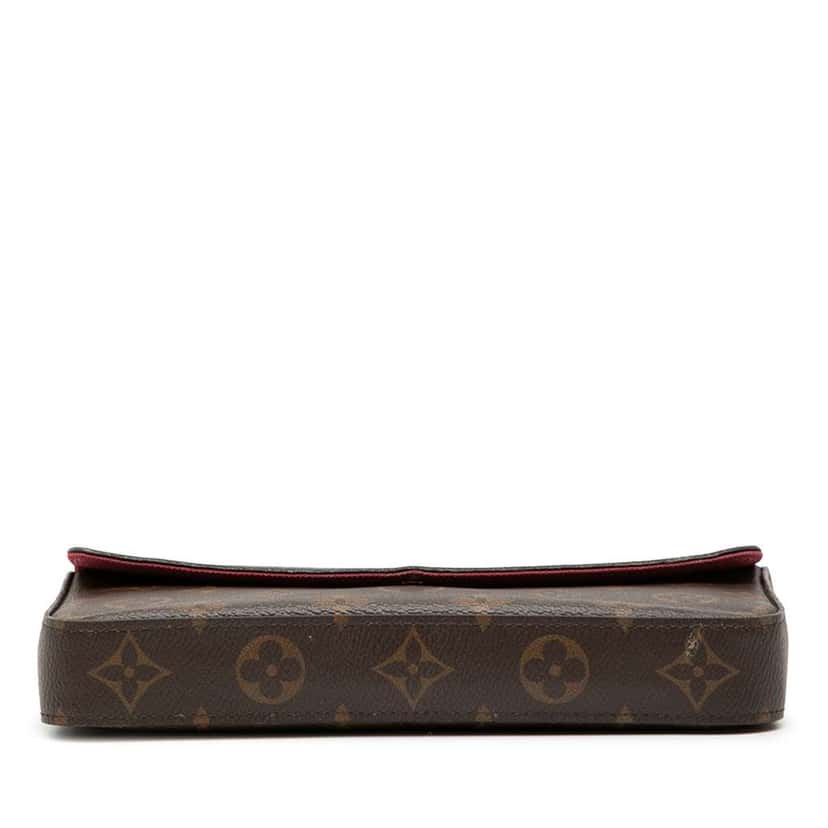 Louis Vuitton Monogram Pochette Felicie Brown Very good condition - Inside View