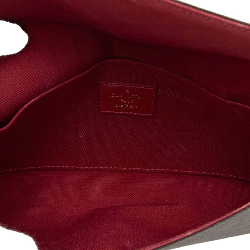 Louis Vuitton Monogram Pochette Felicie Brown Very good condition - Model View