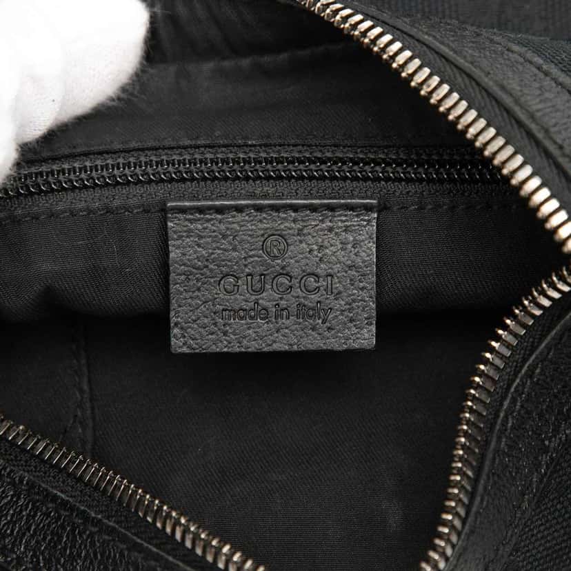 Gucci GG Canvas Crossbody Black Canvas Good condition - Box View
