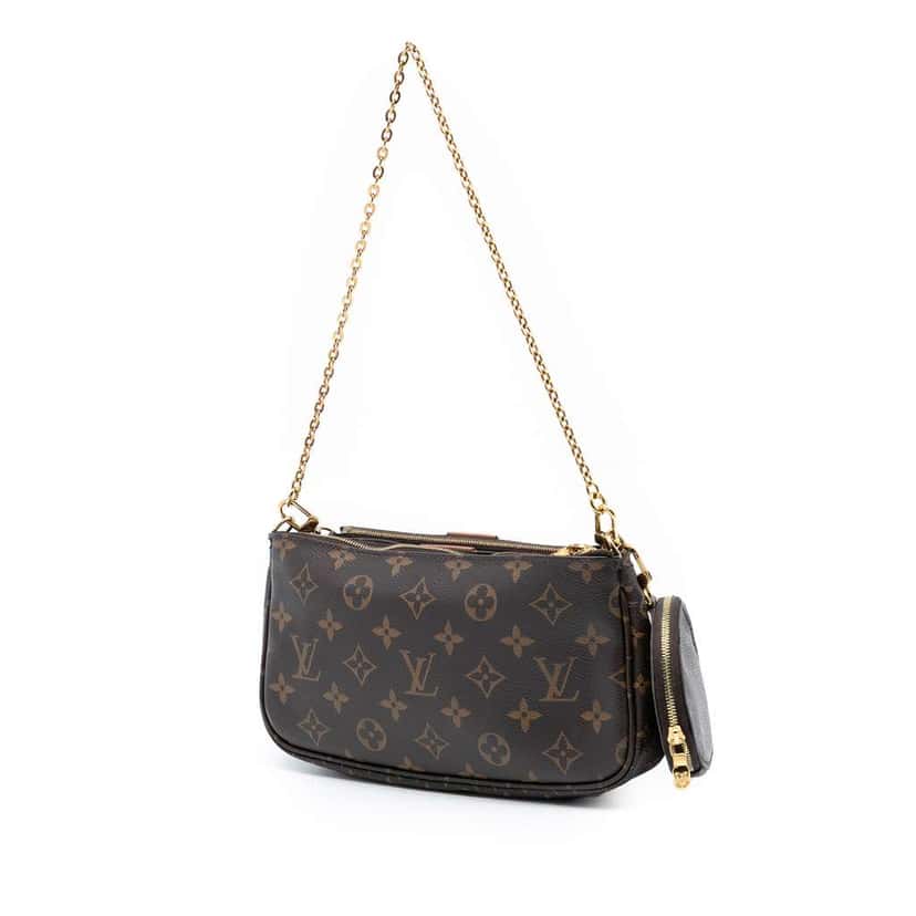 Louis Vuitton Monogram Multi Pochette Accessoires Brown Very good condition - Back View