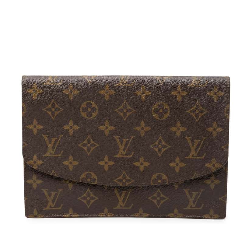 Louis Vuitton Monogram Pochette Rabat 23 Brown Very good condition - Front View