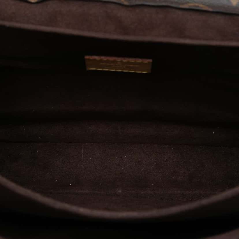 Louis Vuitton Monogram Pochette Metis Brown Very good condition - Model View
