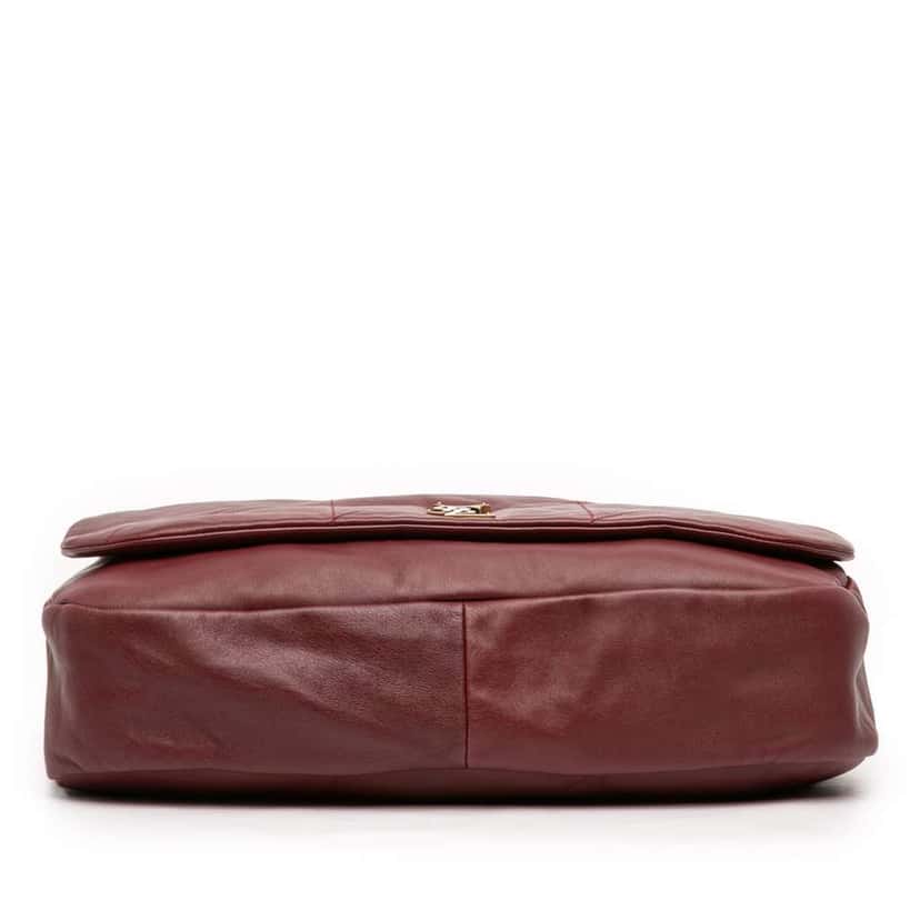 Saint Laurent Large Quilted Lambskin Jamie 4.3 Shoulder Bag Red Leather Good condition - Inside View