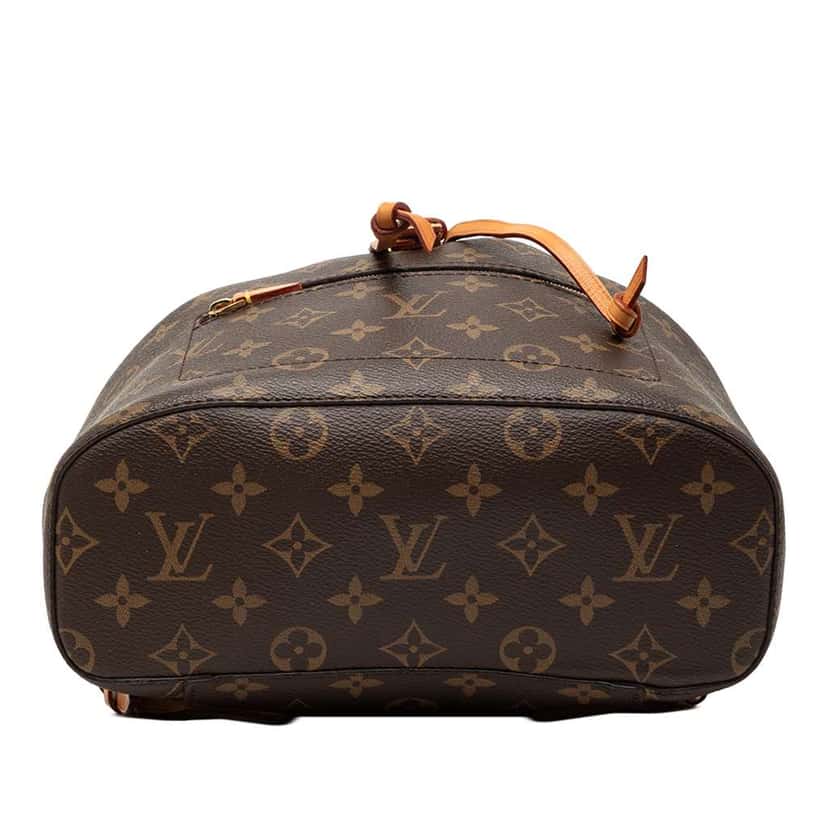 Louis Vuitton Monogram Montsouris Brown Good condition - Inside View
