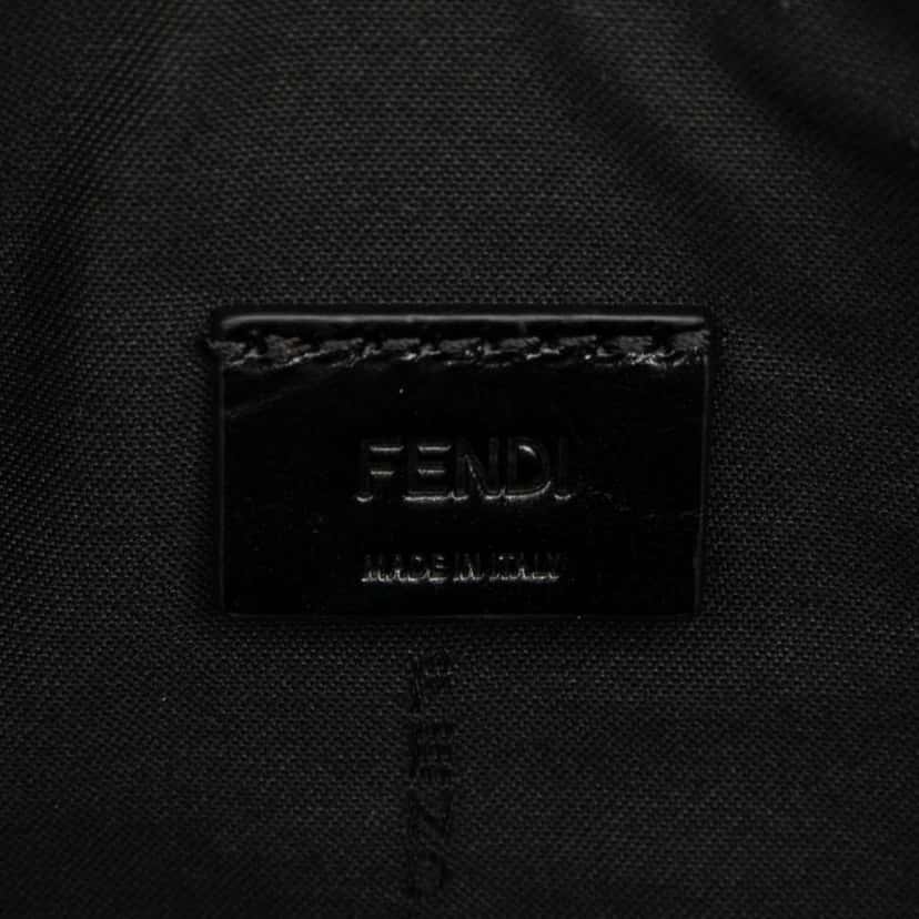 Fendi Small Leather Lui Satchel Black Leather Very good condition - Box View