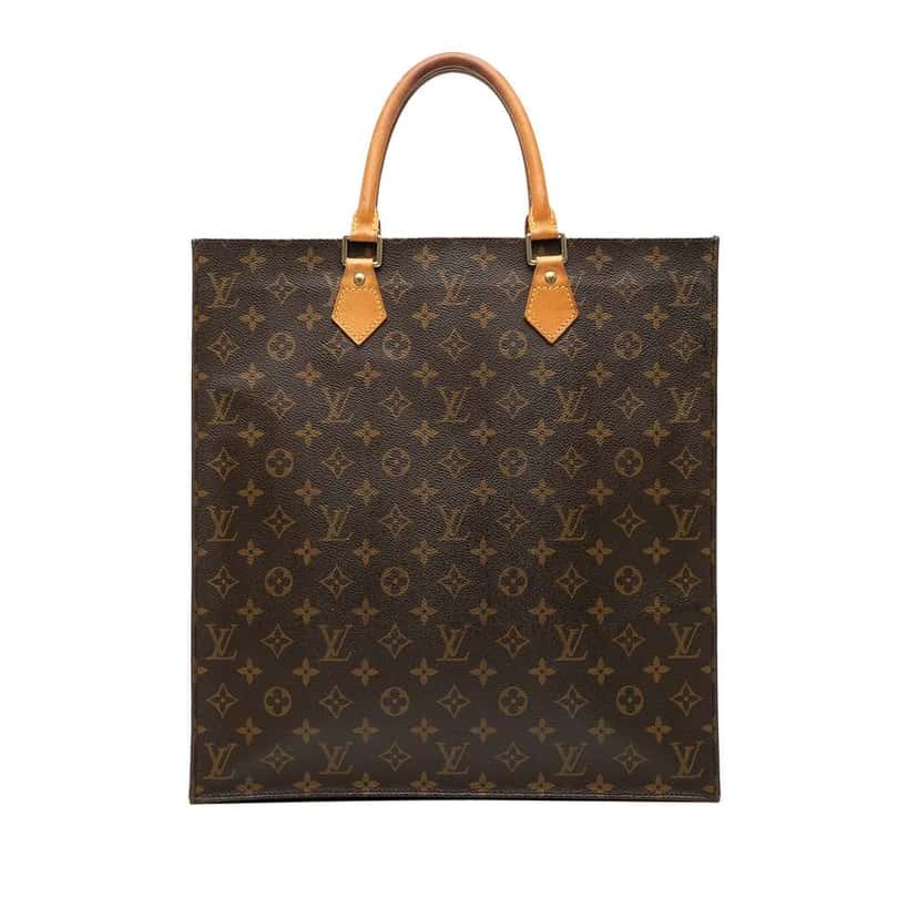 Louis Vuitton Monogram Sac Plat Brown Very good condition - Front View