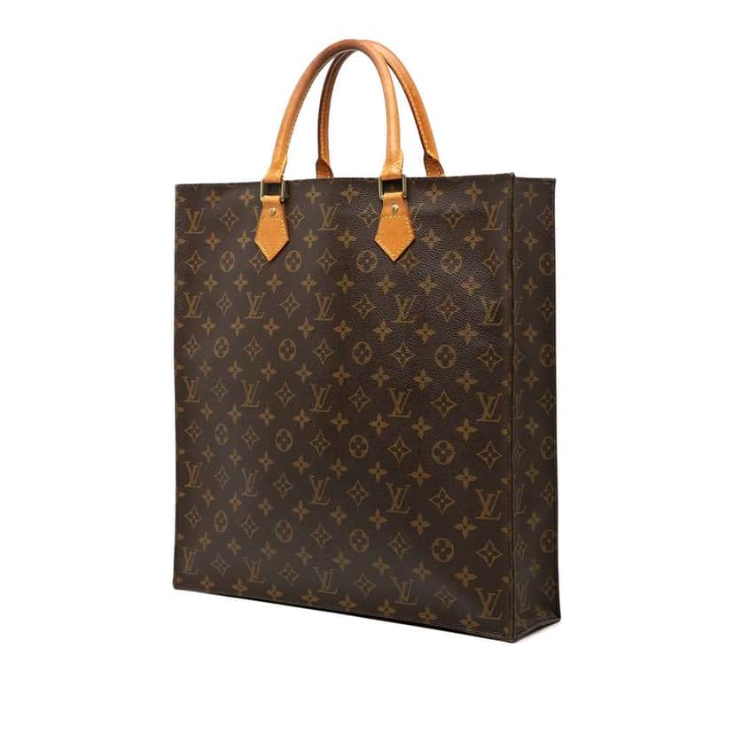Louis Vuitton Monogram Sac Plat Brown Very good condition - Back View