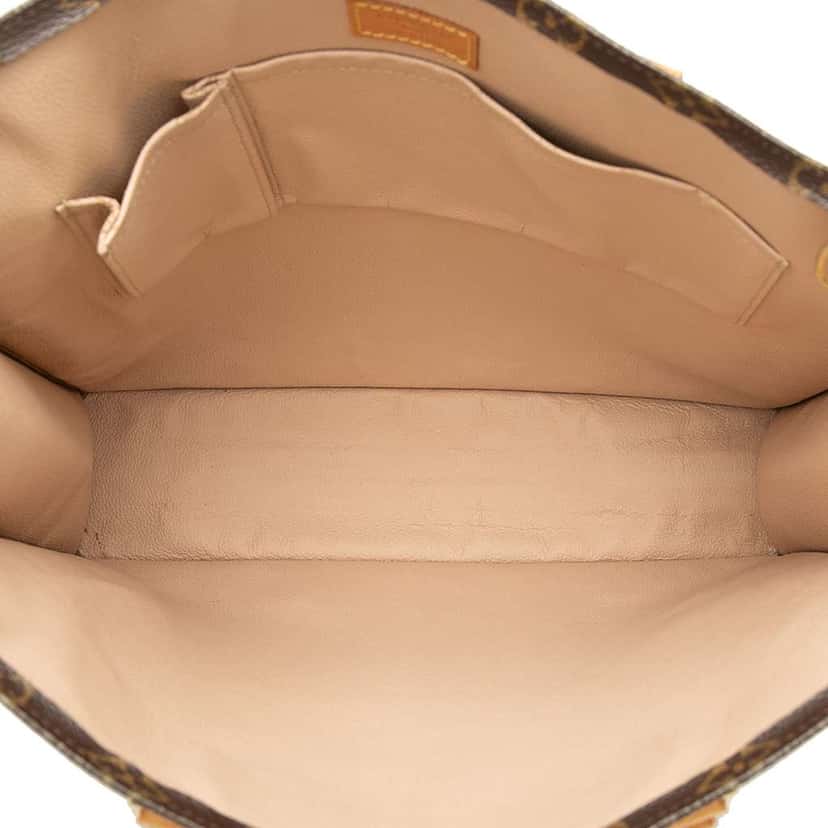 Louis Vuitton Monogram Sac Plat Brown Very good condition - Model View