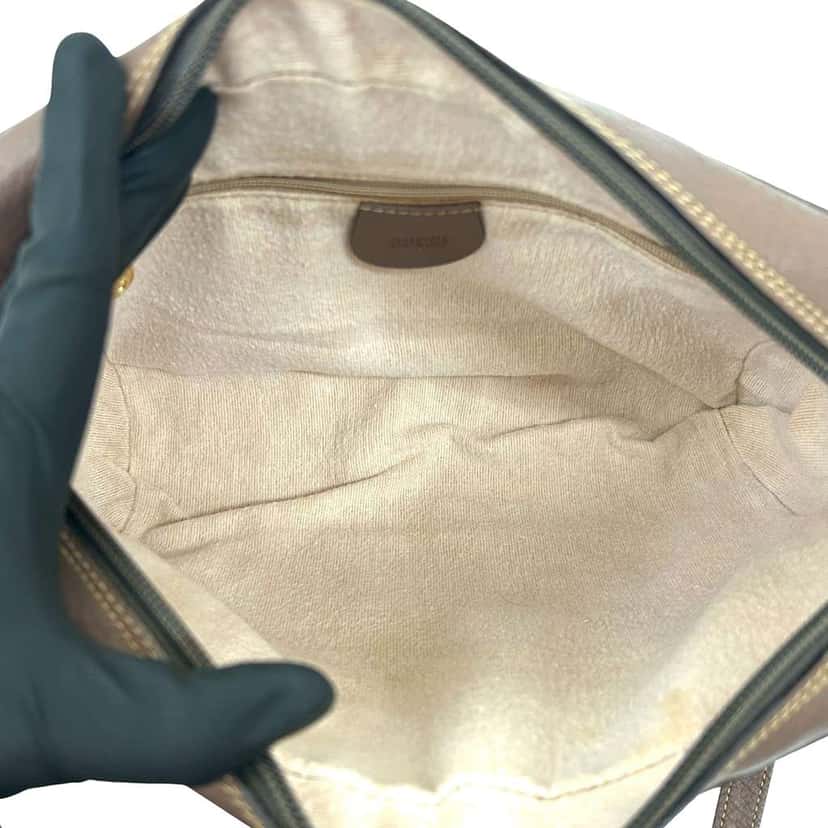 Gucci GG Supreme Web Crossbody Brown Canvas Very good condition - Box View