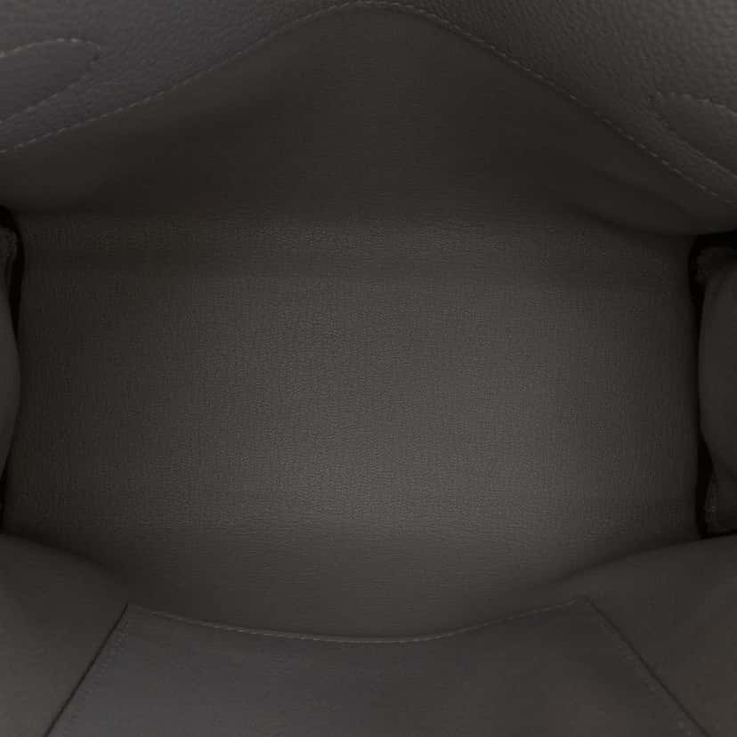 Hermès Togo Kelly Messenger PM Grey Leather Very good condition - Model View