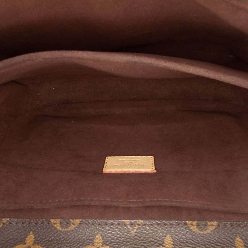 Louis Vuitton Monogram Pochette Metis Brown Very good condition - Model View