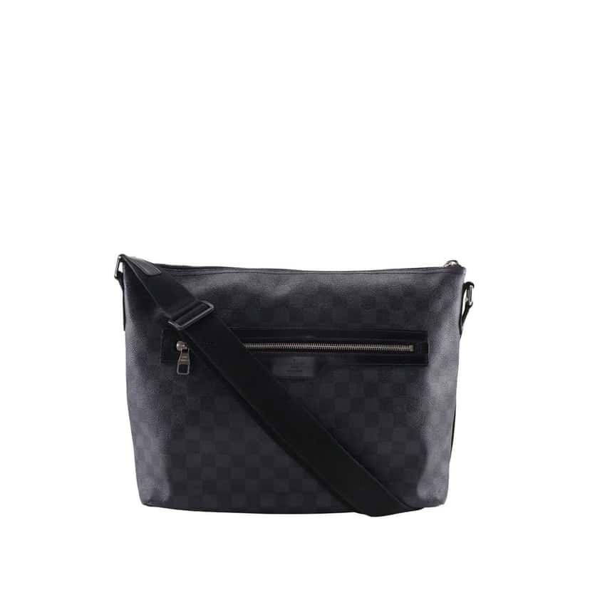 Louis Vuitton Damier Graphite Mick MM Black Very good condition - Front View