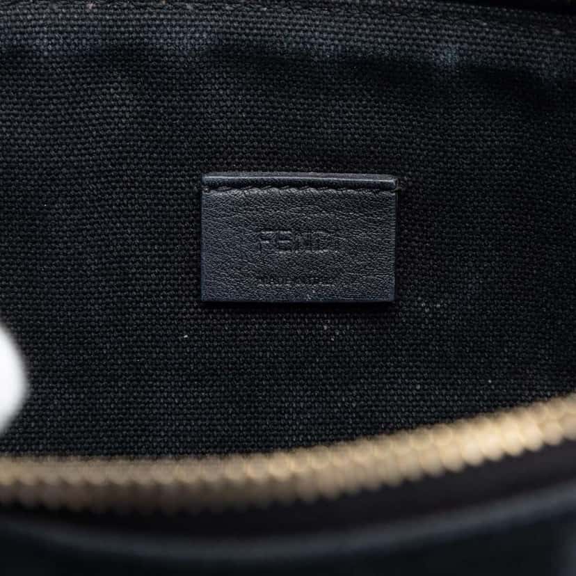Fendi Zucca Canvas Clutch Black Canvas Very good condition - Box View
