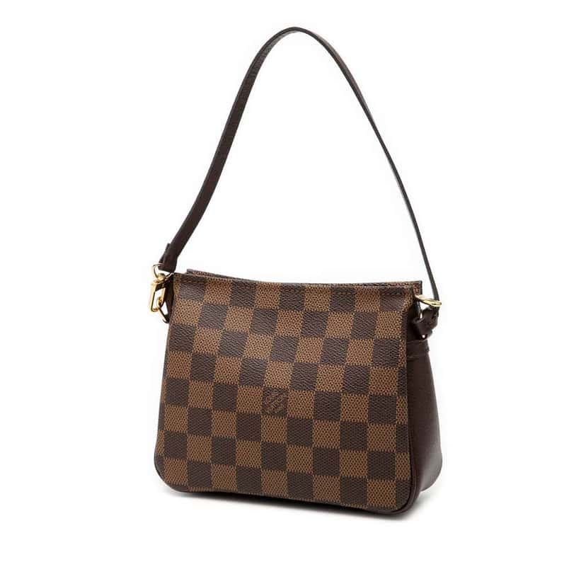 Louis Vuitton Damier Ebene Trousse Pochette Brown Very good condition - Back View