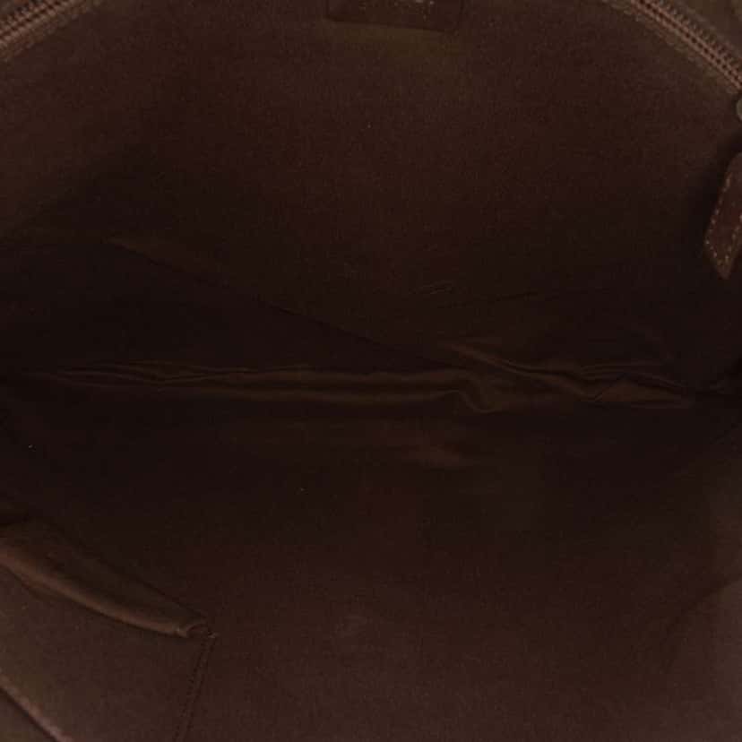 Gucci GG Canvas Perforated Crossbody Brown Canvas Very good condition - Model View