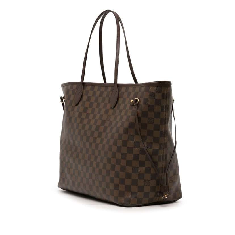 Louis Vuitton Damier Ebene Neverfull GM Brown Very good condition - Back View
